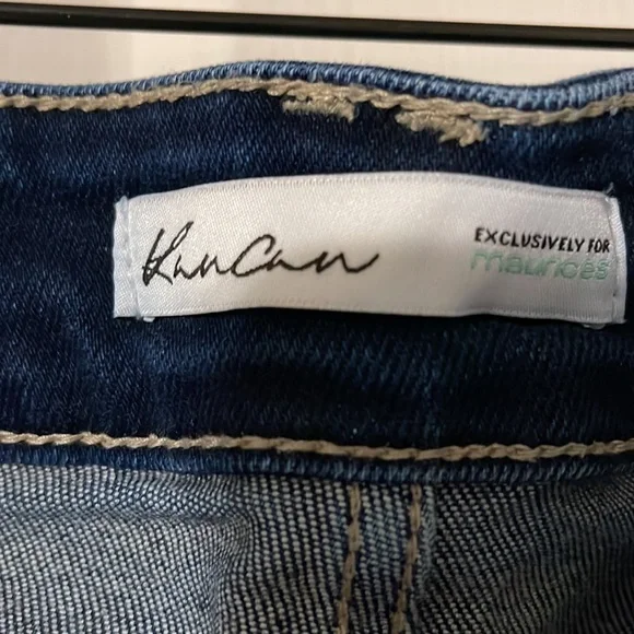 KanCan womens size 18 distressed jeans - Picture 3 of 5